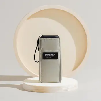 Saulė Butas Mini Skėtis UV Apsauga 210g Ultralight Lankstymo Kišenėje Skėčiai nuo Lietaus Moterų Vėjo 6 Briaunomis Skėtis Aišku, Skėtis