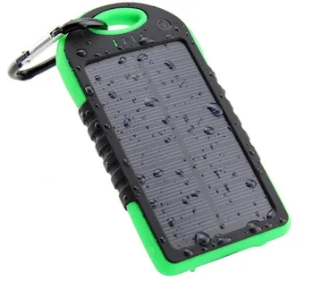 Saulės 12000mAh galia banko Portable Solar Panel Dual USB Akumuliatoriaus Kroviklis, Įkrovimo LED Baterijos Kroviklis iphone5 6 7 8 X X X X X