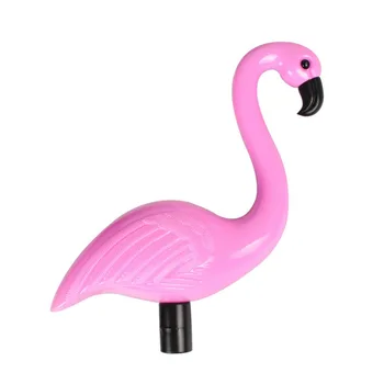 Saulės Flamingo Šviesos diodų (LED) 3Pcs/daug LED Saulės Sodas Vandeniui Saulės naktinė lempa Už Sodo Puošmena Saulės Skydelio Apšvietimas, Vejos