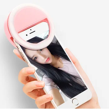 Selfie LED Žiedo 