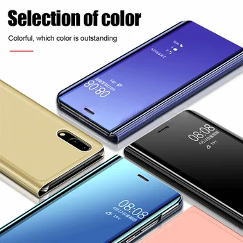 Smart Veidrodis, Flip Case For Huawei Mate 30 20 P40 P20 30 Garbę 9X 10 Lite Pro P Smart 2019 Telefono Case Cover 