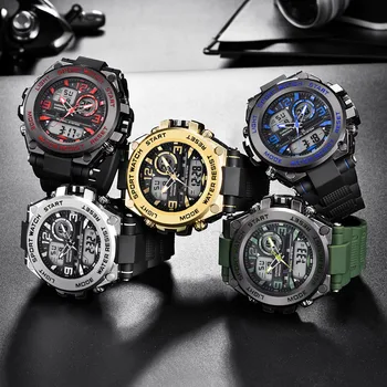 Smart Watch Vyrų Fitneso Tracker Žiūrėti 50m atsparumas Vandeniui Led Laikrodį Kvarcinis Laikrodis Sporto Žiūrėti Reloj Hombre Sporto Laikrodis