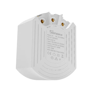 Sonoff D1 Smart WiFi Šviesos diodų (LED šviesos stiprumą RF Ewelink APP 