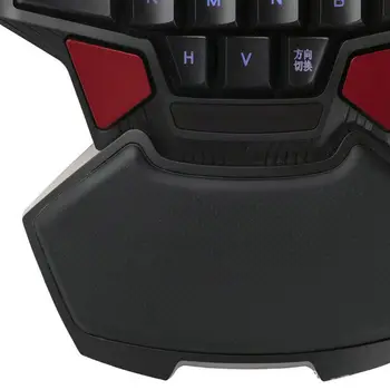 T9 Laidinio Viena ranka, Žaidimų Klaviatūros Nešiojamų Viena ranka Gamepad Žaidimas Klaviatūra Lašas laivybos