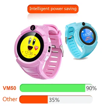 TWOX Vm50 Q360 Smart Baby GPS Žiūrėti su Kamera Vaikas smartwatch SOS Anti-Lost Stebėti Tracker Laikrodžiai Telefono vaikams PK Q528