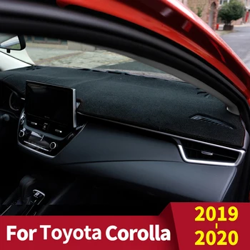 Toyota Corolla E210 2019 2020 Automobilio prietaisų Skydelio Dangtelį, Mat Saulė Pavėsyje Mygtukai Prietaisų Skydelis Kilimai Raštas Anti-UV Priedai