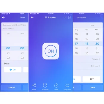 Tuya Wifi išjungiklių eWeLink Din Bėgelio Pažangus Jungiklis 1P 50A, App Nuotolinio Valdymo Dirbti su Alexa, Google Namo Smart Home