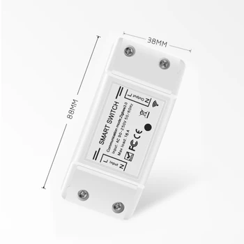 Tuya Zigbee 3.0 Smart Switch Valdiklio Šviesos ir Ventiliatoriaus Jungikliai, Relės 16A Išmaniųjų Namų Nuotolinio Valdymo 