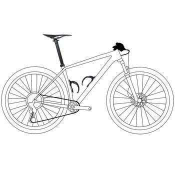 UD šviesos anglies pluošto mtb dviratį nuo balnelio iškyšos dviračio sėdynė po 31.6/27.2/30.8*300/350/400mm 135g UD matinis