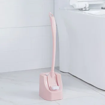 Unitazo teptukų rinkinys silikono tualeto šepetys tualeto valymo šepetėlių rinkinį atnaujintas modernus Dizainas su minkšta šerių vonios kambarys
