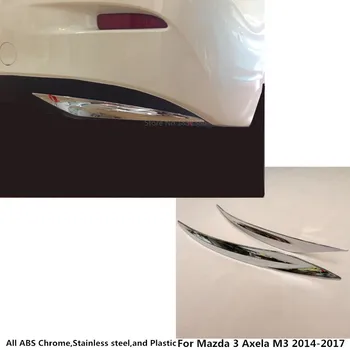 Už Mazda 3 Axela M3, m. m. 2016 M. 2017 M. 2018 M. 2019 M., Automobilių Kėbulo Galiniai Atgal Buferio Kampo Apsauga Apdaila Rėmo Krašto Valdybos 1pcs