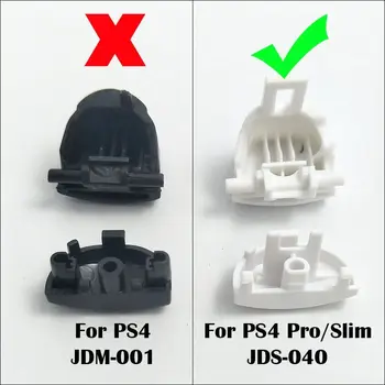 Už PS4 Slim Pro Valdytojas JDS 040 JDM-040 Priekio Atgal Kieto Plastiko Korpusas su Lukštais Atveju Mygtuką Mod Rinkinys, Skirtas 