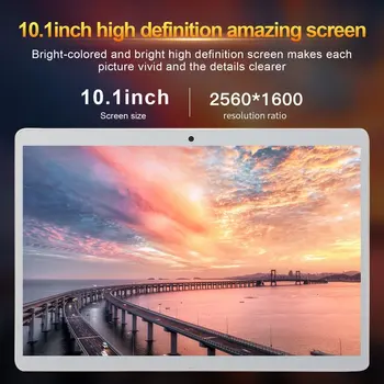 V10 Classic Tablet 10.1 Colių HD, Didelis Ekranas, Android 8.10 Versija Mados Nešiojamų Tablet 1G+16G Balta Tabletė
