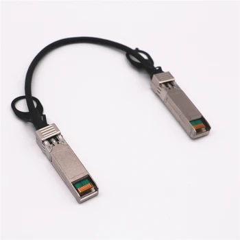 VPK Kabelis 10G SFP+ Pasyvus Tiesiogiai Pridėti Vario Twinax Laidas 0,2 M 30AWG Suderinama Ubiquiti Mikrotik Zyxel 10G SFP+DAC Cable