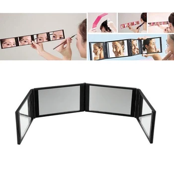 Veidrodis su šviesos Reguliuojamas Kosmetikos veidrodį strėlės ilginimas Kosmetikos Veidrodėliai Makiažo Spalvos ir Pjovimo-4 Kartus Veidrodis