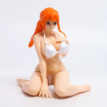 Vienas gabalas Nami Seksualus Bikini Bangos Modelis Lėlės PVC 11cm Japonų Anime Statulėlės Surinkimo Gimtadienio Dovana Veiksmų Skaičius, 180109