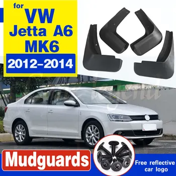 Volkswagen VW Jetta 6 Mk6 2012 2013 ABS purvo atvartais splash guard sparnas Mudflaps dirtbords Auto Reikmenys, Automobilių Mudguard