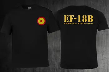 Vyrai Medvilnės trumpomis Rankovėmis Marškinėliai Mados ispanijos karinių Oro Pajėgų Roundel T-Shirt Nemokamai Lipdukas SPAF Ispanija 2 Pusių Tees Marškinėliai Harajuku