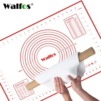 WALFOS 1 vnt 50x70cm Ne Klijuoti Silikoniniu Kepimo Kilimėliai Lapas Linijinės Padėklas Kepimo Kilimėlis Krosnelė Makaronai Virtuvės Įrankiai