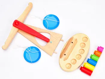 WOODADDY Montessori Pusiausvyrą Žaidimas Mediniai Žaislai Vaikams Matematikos Žaislai Balansavimo Ikimokyklinio Ugdymo Dovana