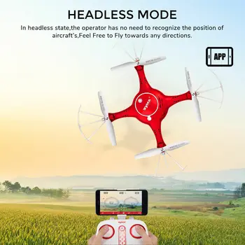 X5UW Quadcopter Drone Wifi FPV 2.4 Ghz su HD Kamera Judriojo Telefono Išlaikyti Įrašą, Kontrolės orlaivio Žaislai Juokingas Kalėdų Dovana