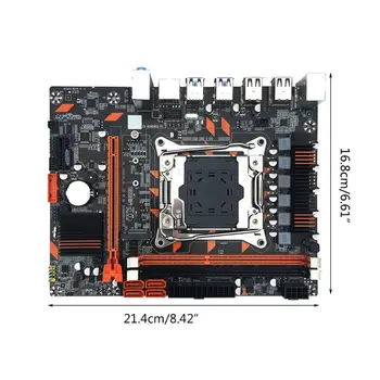 X99 DDR3 MINI LGA2011-3 Kompiuterio Plokštę Dual Channel Memory M. 2 Sąsaja
