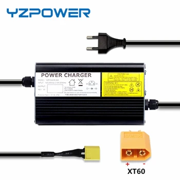 YZPOWER 100-130V or220-240V Ličio Baterija 50.4 V 5A Vienos įtampos Įkroviklis 44.4 V 18ah Li-Ion Lipo Baterija Ebike Smart