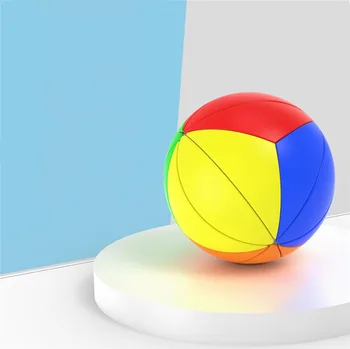 Yongjun 3D Magic Cube Greitis Yeet Kamuolys Kubo YJ Mokymosi Švietimo Žaislas Vaikams, Office, Anti Stresas Apvalios formos cubo magico
