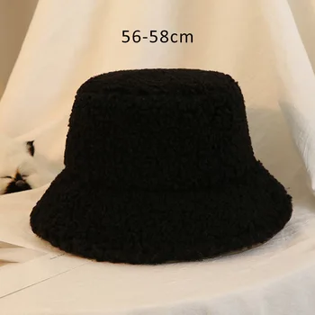 Ėriukų Dirbtiniais Kailiais Kibiro Kepurę Žiemą Panamos Skrybėlės Moterims Sutirštės Šiltas Meškiukas Aksomo Žiemos Skrybėlės Lauko Pliušinis Žvejys Skrybėlę