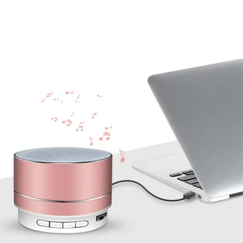 Įkrovimo Portable Bluetooth Speaker Mini žemų dažnių Garsiakalbis Muzikos Garso TF USB AUX Stereo Garso Garsiakalbių Garso Muzikos Grotuvas