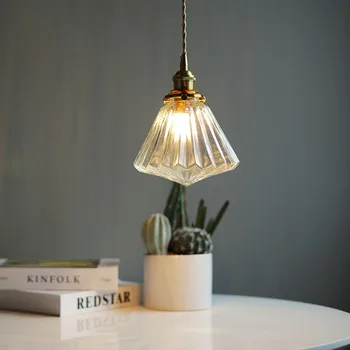 Šiuolaikinės stiklo sieniniai šviestuvai valgomasis kambarys Varis Žalvaris lampholder aišku, atspalvis, Minimalistinis kabo lempa, miegamojo Restoranas lempos