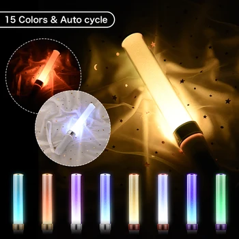 Šviesos Stick Glow Stick Šviesos Spalvų Keitimas Gražus Liuminescencinės Stick Koncertų Festivalio Šaliai Dekoro